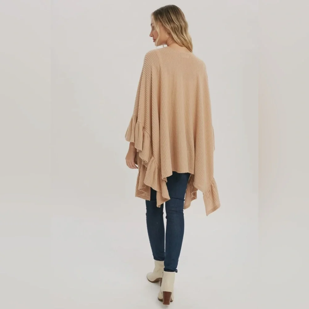 FINAL PIECES!!!! ($16) Ruffle Hem Cardigan - Picture 8 of 8